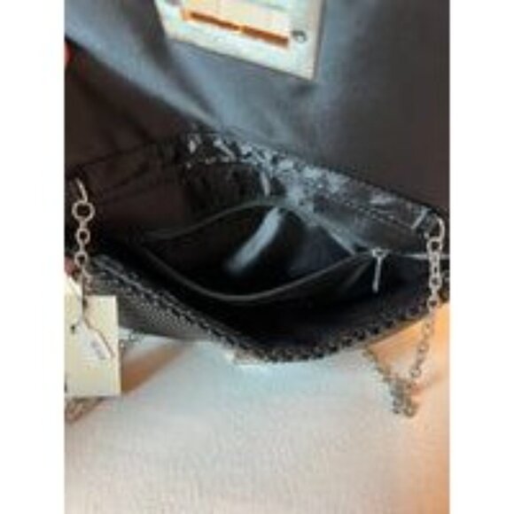 Jessica McClintock Black Mesh Handbag - NWT - Picture 4 of 4